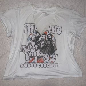 The Who short sleeve v neck t shirt